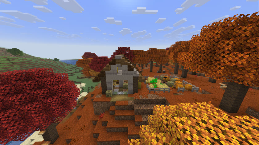 An abandoned wicked barn and its overgrown field